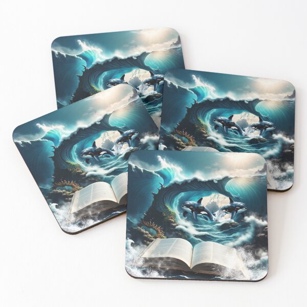 Item preview, A Swimming steampunk Orca in the wave designed and sold by nicky2342.