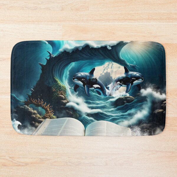 Item preview, A Swimming steampunk Orca in the wave designed and sold by nicky2342.