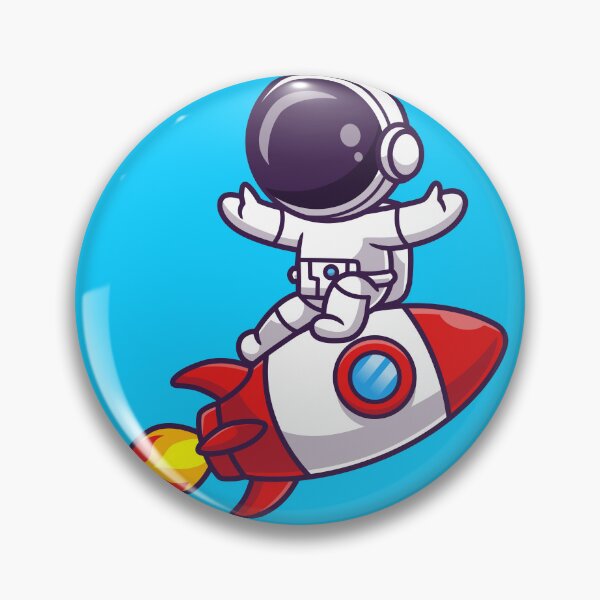 Item preview, Cosmic Cuteness: Adorable Astronaut on a Rocket Adventur designed and sold by hjian8219.