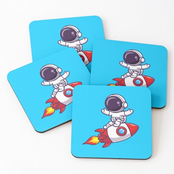 Item preview, Cosmic Cuteness: Adorable Astronaut on a Rocket Adventur designed and sold by hjian8219.
