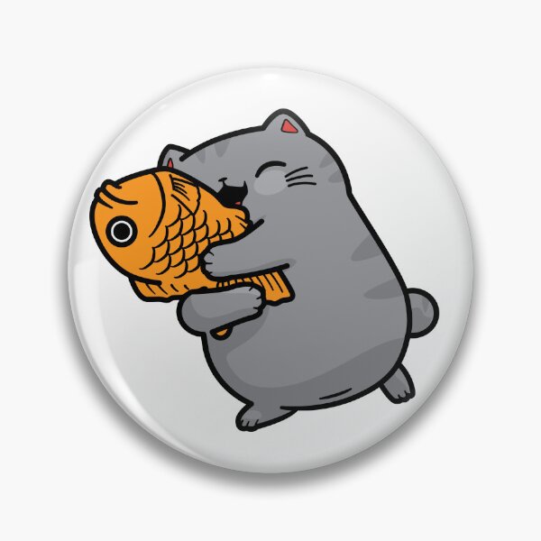 Item preview, Cat Taiyaki Sticker designed and sold by DropDeadSticker.