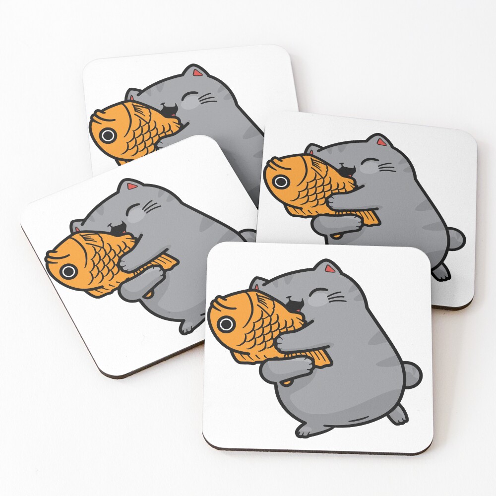 Item preview, Coasters (Set of 4) designed and sold by DropDeadSticker.