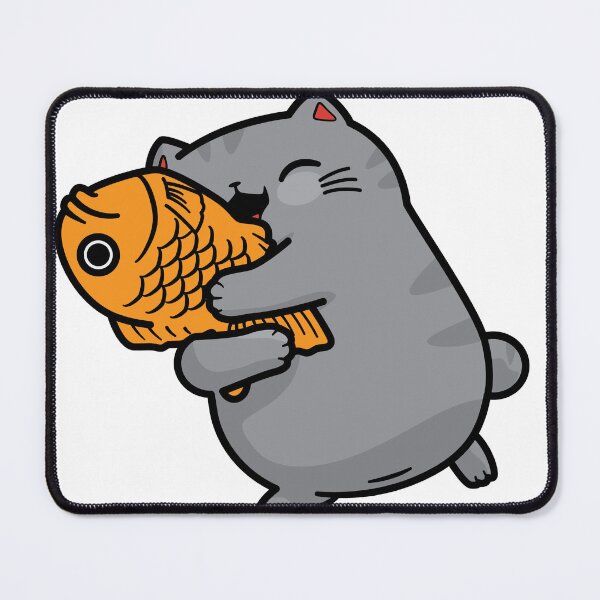 Item preview, Cat Taiyaki Sticker designed and sold by DropDeadSticker.