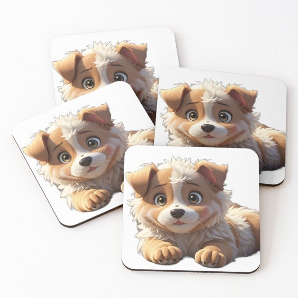 Item preview, Cute puppy laying down designed and sold by DeransDesigns.