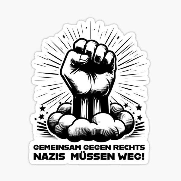Artikel-Vorschau von GEMEINSAM GEGEN RECHTS - NAZIS MÜSSEN WEG, designt und verkauft von netrok.