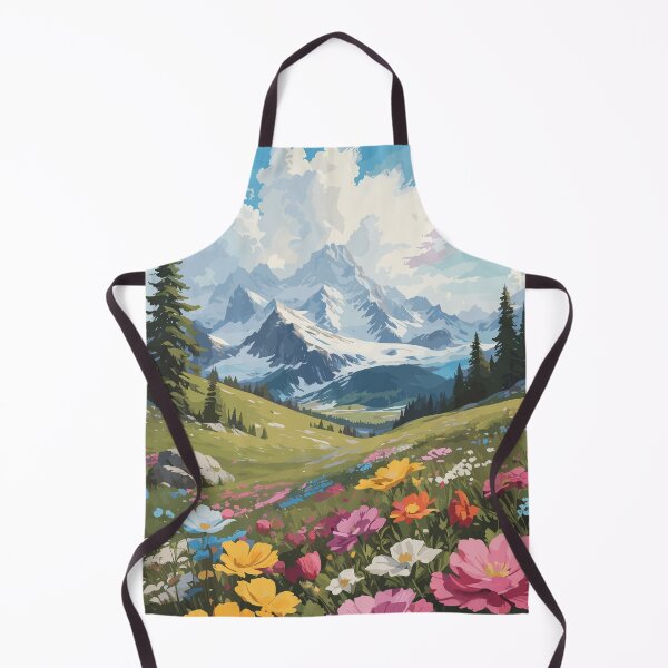 Item preview, Stunning Alpine Spring Landscape designed and sold by Vector Scout Lab.