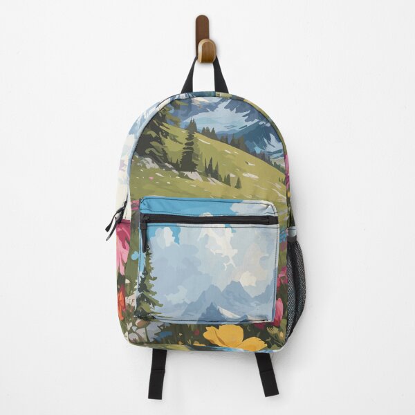 Item preview, Stunning Alpine Spring Landscape designed and sold by Vector Scout Lab.