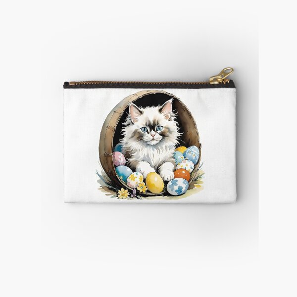 Item preview, Happy Easter - Kittens, Easter Eggs and Flowers V50 designed and sold by DreamingAwake1.