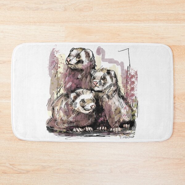 Item preview, Ferrets designed and sold by TraceyMackieArt.