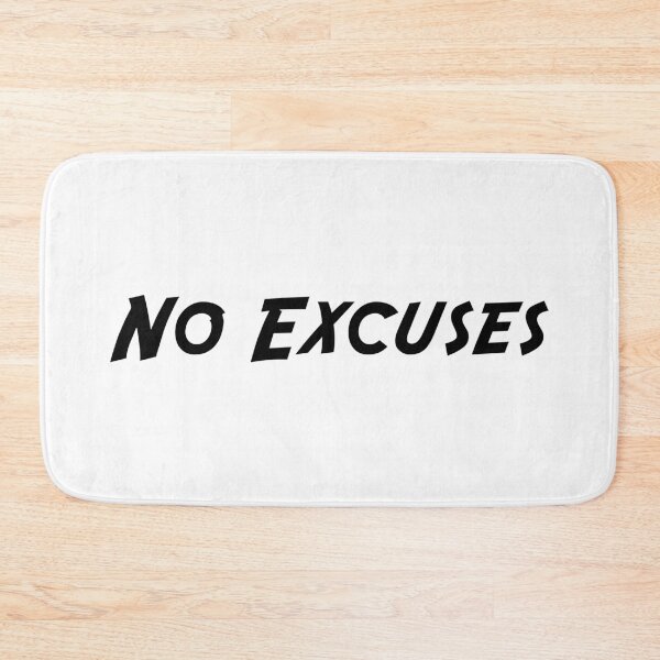 Item preview, No Excuses designed and sold by 101univers.