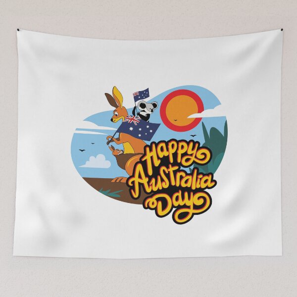 Item preview, Love Australia, Happy Australia Day T-Shirt | Pixelgrafiks designed and sold by PixelGrafiks.