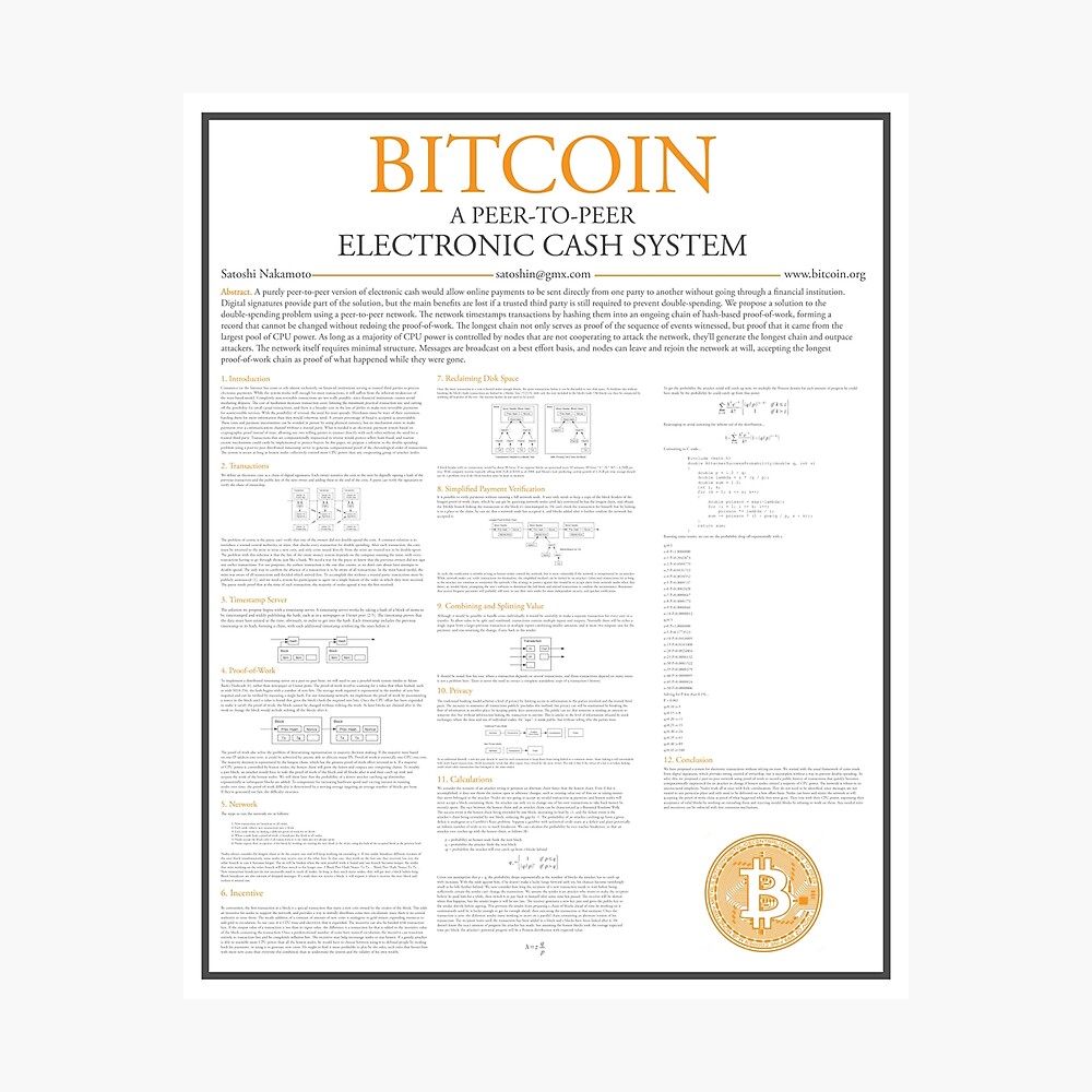 Bitcoin Whitepaper (Light)