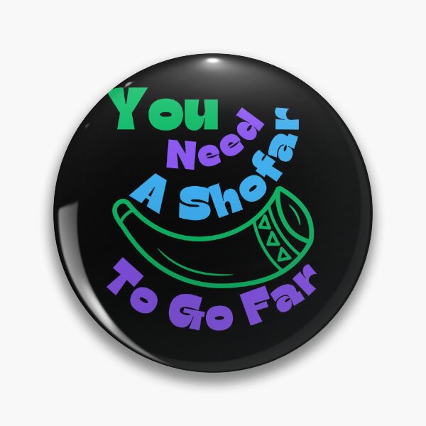 Item preview, You Need A Shofar To Go Far designed and sold by MiracleROLArt.