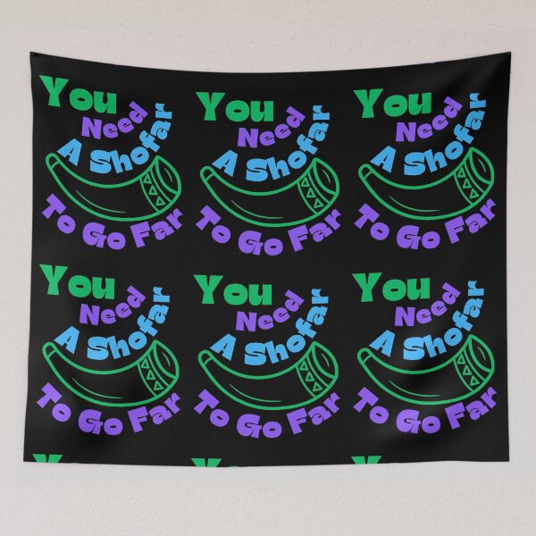 Item preview, You Need A Shofar To Go Far designed and sold by MiracleROLArt.