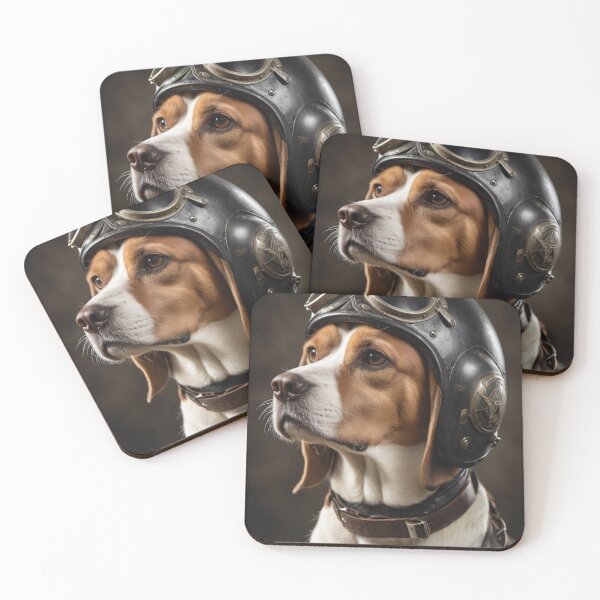 Item preview, Beagle  pilot designed and sold by K9-wallart.