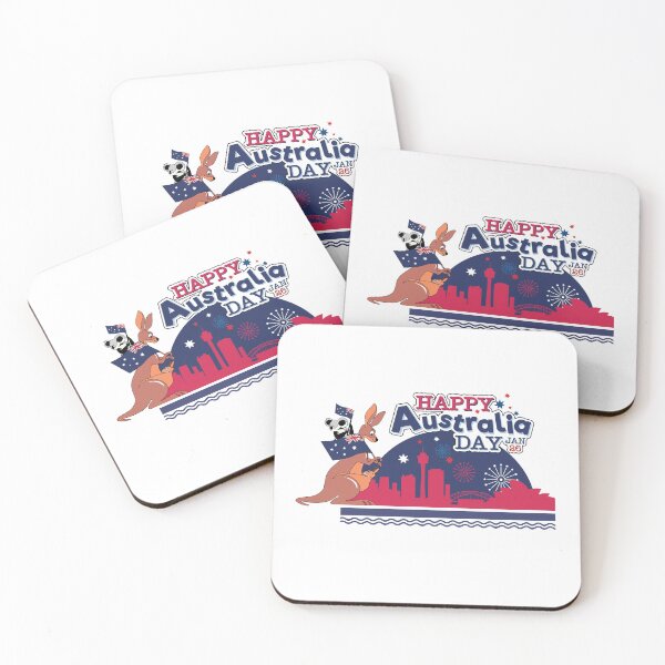 Item preview, Happy Australia Day Jan-26 T-Shirt | Pixelgrafiks designed and sold by PixelGrafiks.