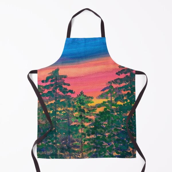 Item preview, Watercolor Trees at Sunset designed and sold by LuvbuzzArt.