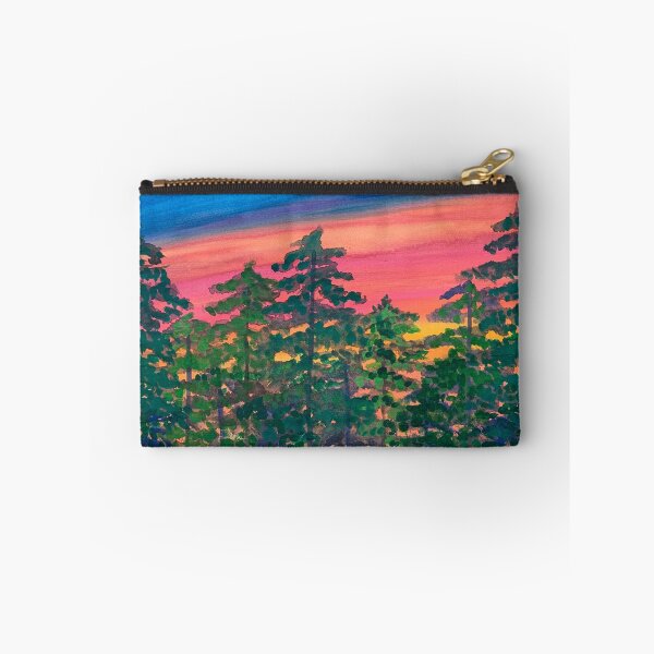 Item preview, Watercolor Trees at Sunset  designed and sold by LuvbuzzArt.