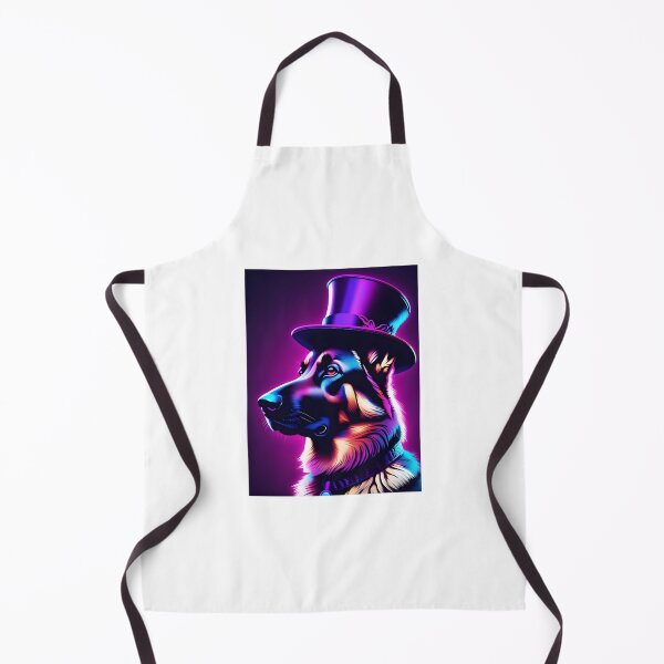 Item preview, German Shepherd in a top hat designed and sold by BlacCollection.