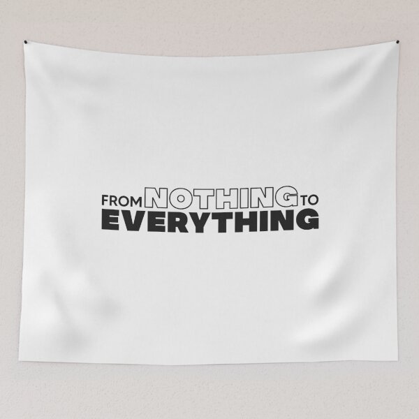 Item preview, Christian Apologetics From Nothing to Everything (Black Font) designed and sold by CMTees.