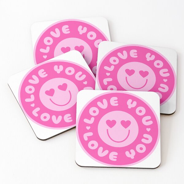 Item preview, LOVE YOU - SMILE LOVE designed and sold by Funky  Fibers.