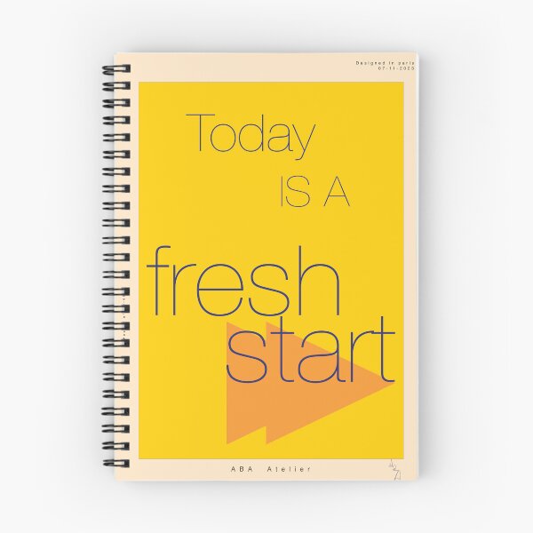 Item preview, fresh start yellow designed and sold by ABAAtelier.