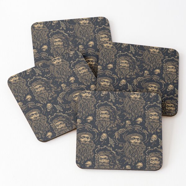 Item preview, Blackbeard, legendary pirate designed and sold by MidArtForge.