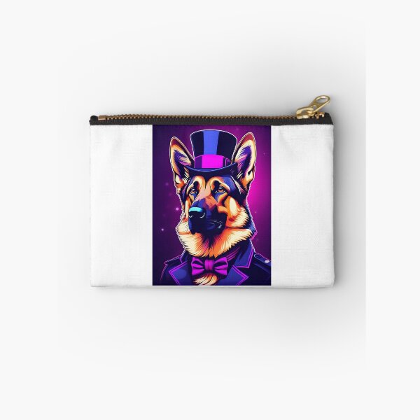 Item preview, German Shepherd in a top hat designed and sold by BlacCollection.