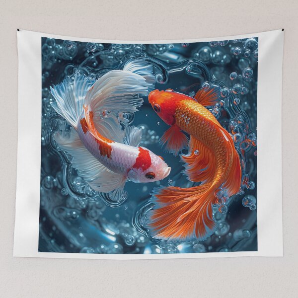 Item preview, Fighting Fish  designed and sold by RiawsShop.