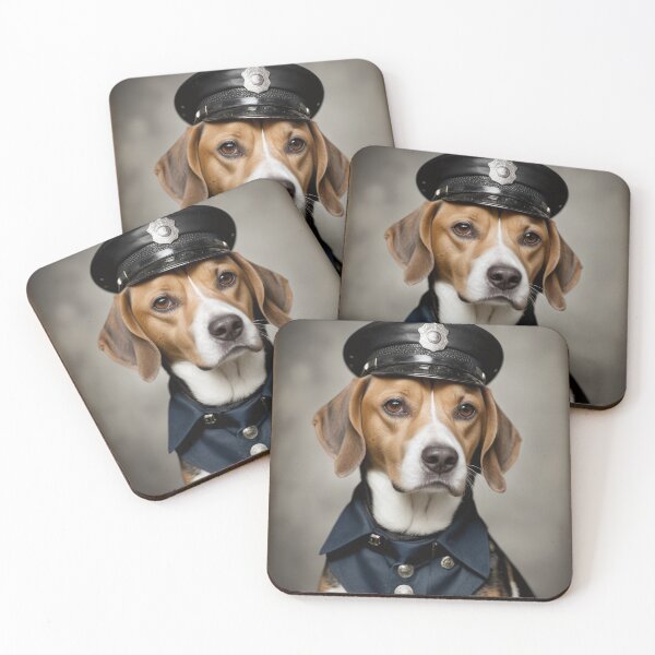Item preview, Beagle police designed and sold by K9-wallart.