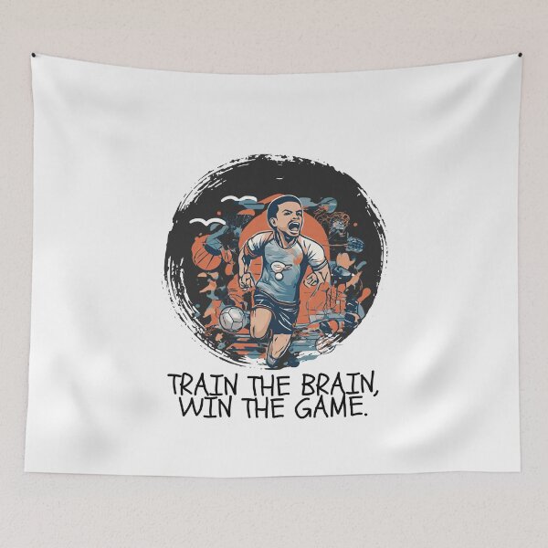 Item preview, Train the brain sports mental health designed and sold by BreadnButter97.