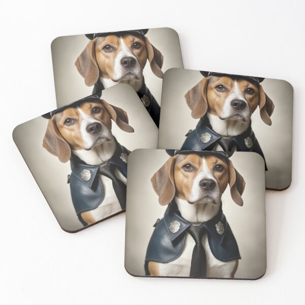 Item preview, Beagle police designed and sold by K9-wallart.