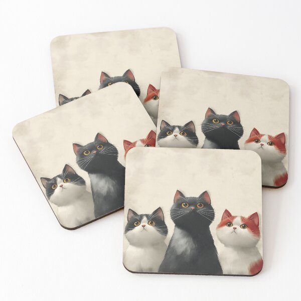 Item preview, Three Cats  designed and sold by RiawsShop.