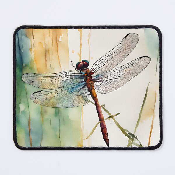 Item preview, Dragonfly in watercolor. designed and sold by kreativeadern.