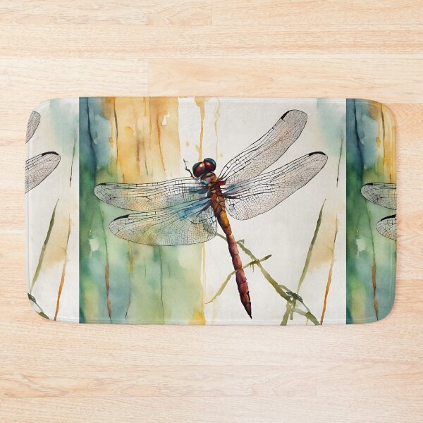 Item preview, Dragonfly in watercolor. designed and sold by kreativeadern.