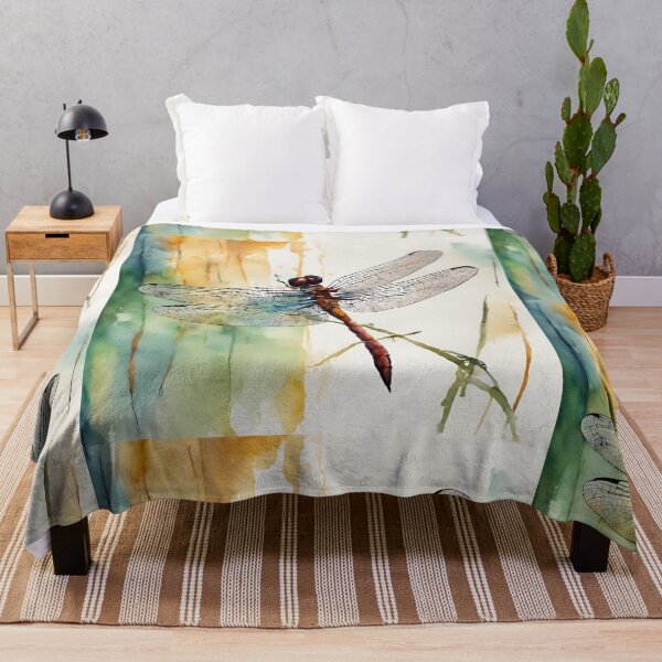 Item preview, Dragonfly in watercolor. designed and sold by kreativeadern.