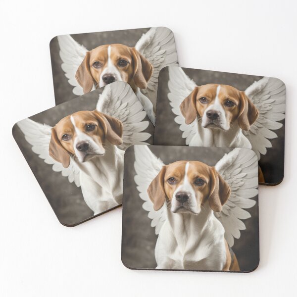 Item preview, Beagle  angel designed and sold by K9-wallart.