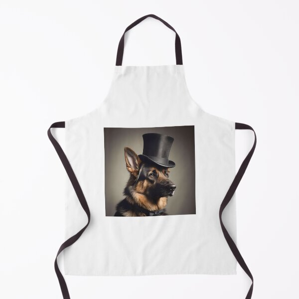 Item preview, German Shepherd in a top hat designed and sold by BlacCollection.