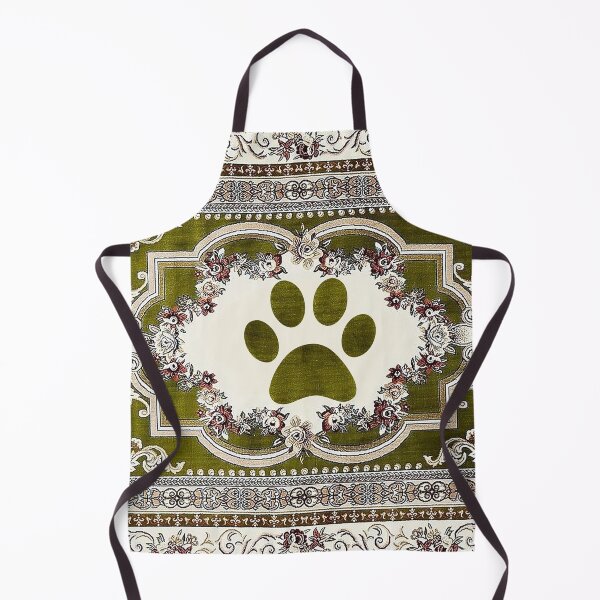 Item preview, Vintage Green Dog Paw - Dog Prints designed and sold by Clitus.