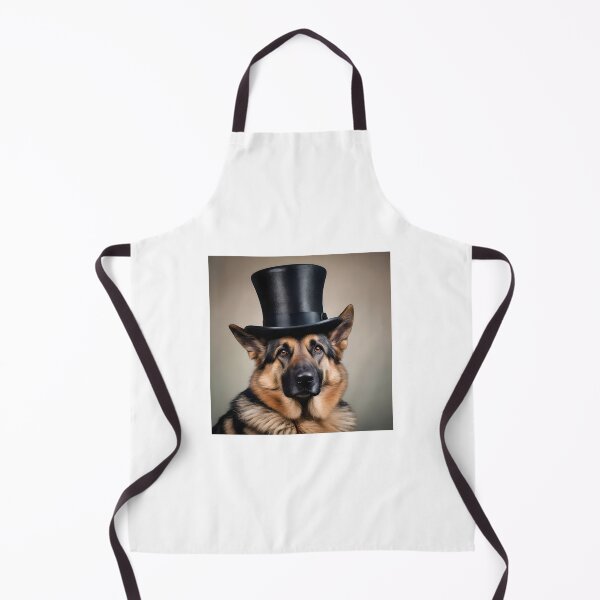 Item preview, German Shepherd in a top hat designed and sold by BlacCollection.