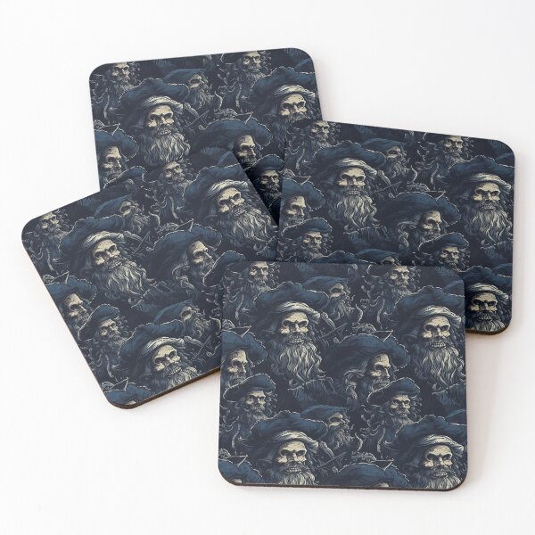 Item preview, Blackbeard, legendary pirate designed and sold by MidArtForge.
