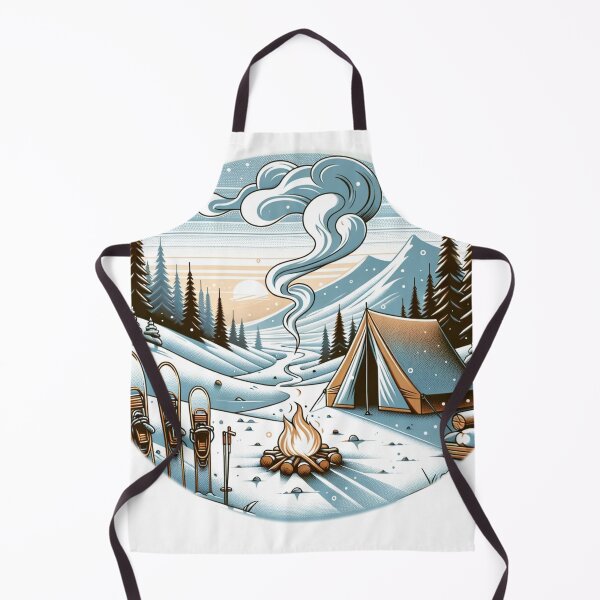 Item preview, Snowbound Sanctuary - Winter Bushcraft Camping designed and sold by rootztoforest.