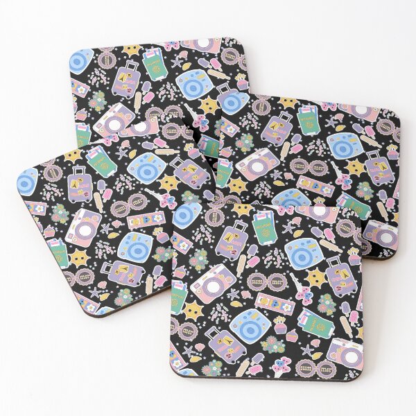 Item preview, Summertime and the livin's easy (black, colorful) designed and sold by Dorina Larsdotter.