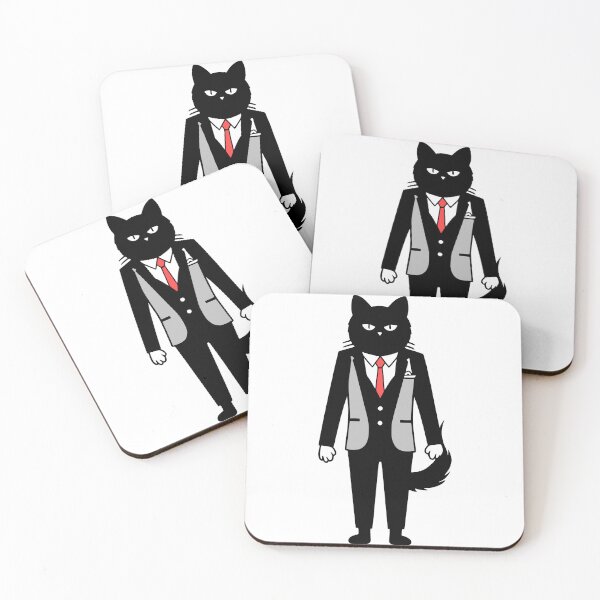 Item preview, Cat Gentleman, Mob Mafia Cat designed and sold by cutenesss.