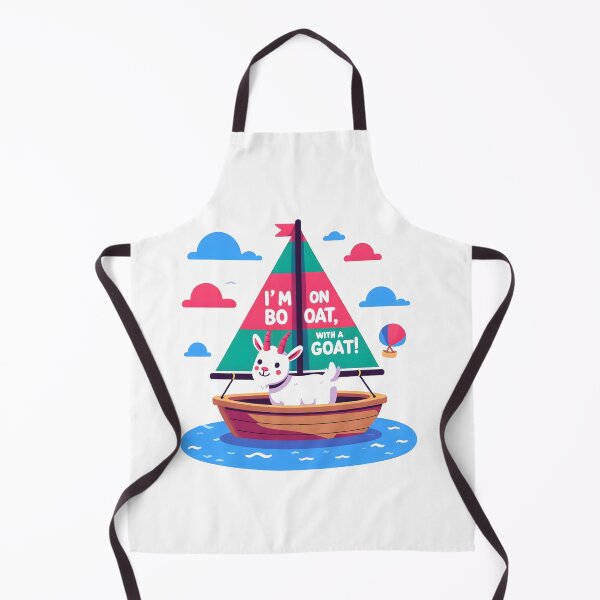 Item preview, Sailboat: I'm on a boat, with a goat! designed and sold by Dungeon-Depot.