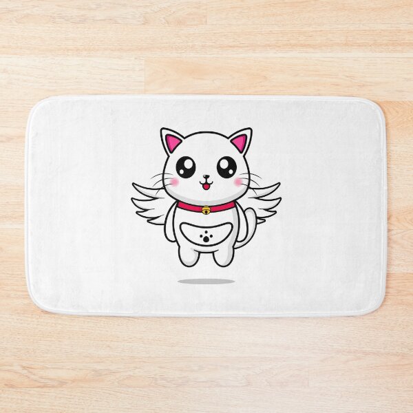Item preview, Cute Cat with Angel Wings - Angel Cat designed and sold by ZafranOnline.