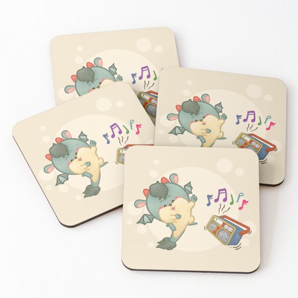 Item preview, Dragon Listening to a Music designed and sold by Khotekmei.