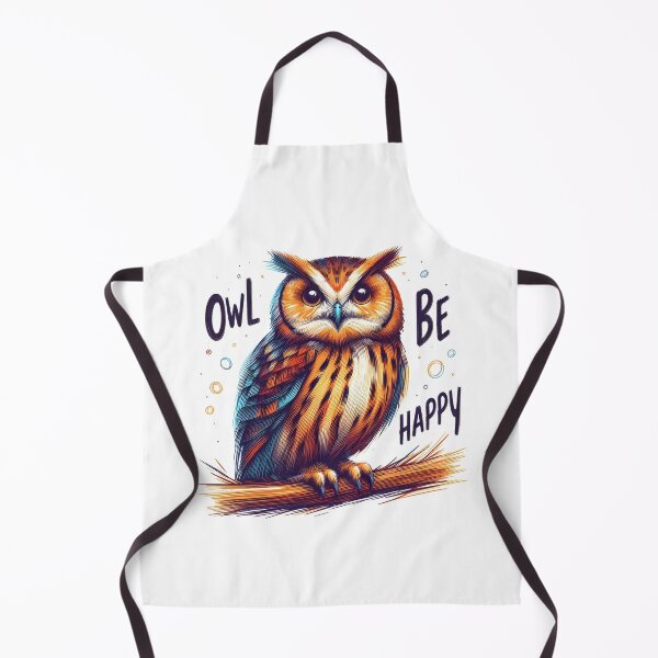 Item preview, Owl: Owl be happy designed and sold by Dungeon-Depot.