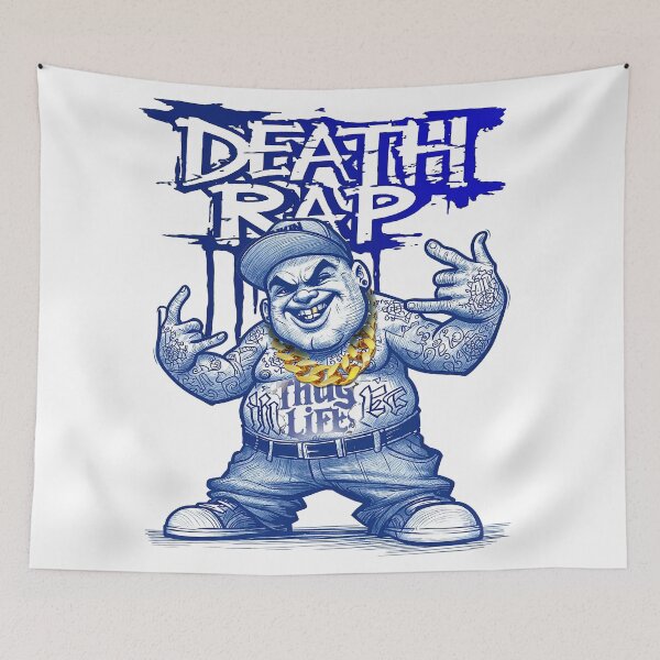 Item preview, Death Rap designed and sold by NickTaroDesign.