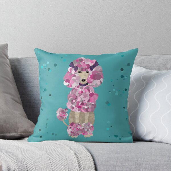 Item preview, Fun Paint Splatter Poodle  designed and sold by k9printart.